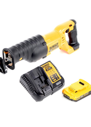 Sierra sable a batería Dewalt DCS 380 D1 sierra alternativa 18 V + 1x batería 2,0 Ah + cargador