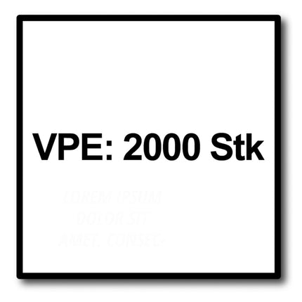 Tornillos para paneles de yeso SPAX GIX-B 3,9 x 45 mm 2000 piezas (2x 1891170390456) rosca completa cabeza de trompeta punta de aguja ranura en cruz H2