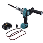 Makita DBS 180 T1 Akku Bandfeile 18 V 9 x 533 mm Brushless + 1x Akku 5,0 Ah - ohne Ladegerät - Toolbrothers