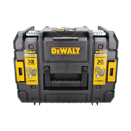 Clavadora a batería DeWalt DCN 45 RND1 clavadora de bobina 18 V 19 - 44 mm sin escobillas + 1x batería 2,0 Ah + cargador + TSTAK
