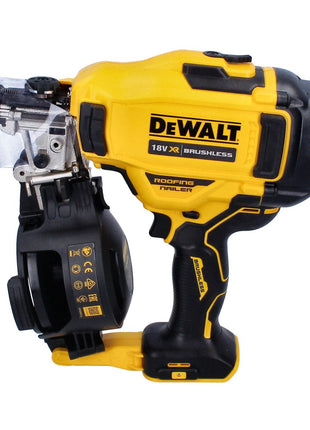 DeWalt DCN 45 RND2 Akku Nagler Coil Nailer 18 V 19 - 44 mm Brushless + 2x Akku 2,0 Ah + Ladegerät + TSTAK