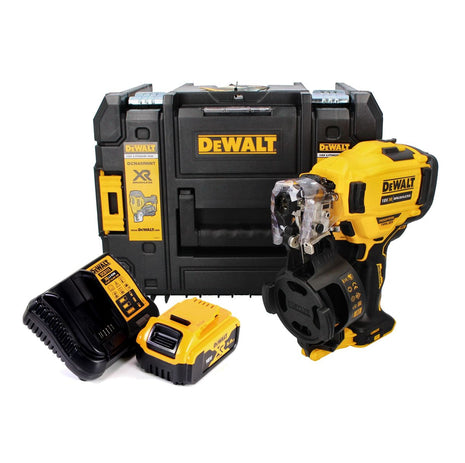 DeWalt DCN 45 RNP1 Akku Nagler Coil Nailer 18 V 19 - 44 mm Brushless + 1x Akku 5,0 Ah + Ladegerät + TSTAK