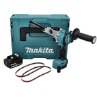Lima a nastro a batteria Makita DBS 180 T1J 18 V 9 x 533 mm senza spazzole + 1x batteria ricaricabile 5,0 Ah + Makpac - senza caricabatterie