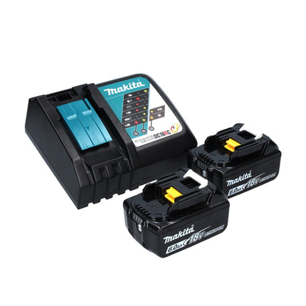 Makita DBS 180 RGJ Akku Bandfeile 18 V 9 x 533 mm Brushless + 2x Akku 6,0 Ah + Ladegerät + Makpac - Toolbrothers