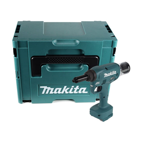 Makita DRV 250 ZJ Akku Blindnietsetzgerät 18 V 20 kN Brushless + Makpac - ohne Akku, ohne Ladegerät