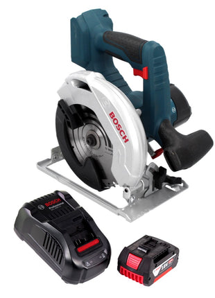 Sierra circular a batería Bosch GKS 18 V-57 Professional 18 V 165 mm + 1x batería 4,0 Ah + cargador