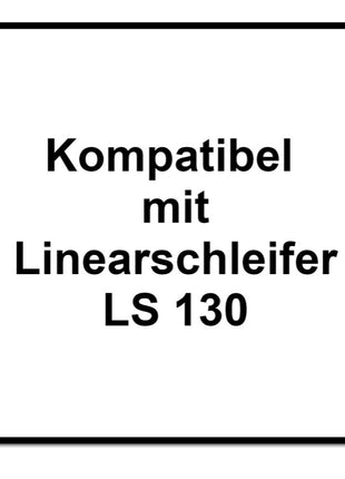 Festool SSH-STF-LS130-R6KV Radius Profilschuh ( 490163 ) Radius R6 konkav für Linearschleifer LS 130 - Toolbrothers