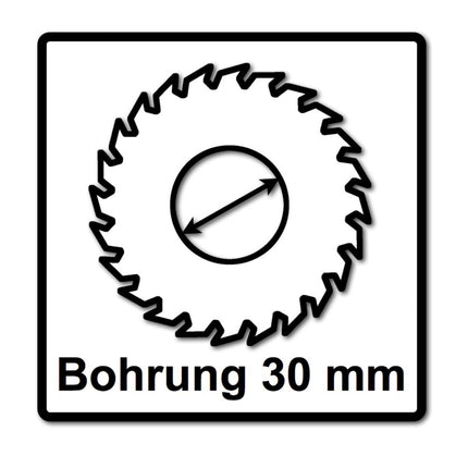 Festool Spezial Kreissägeblatt Set 2x TF80 A 254 x 2,4 x 30 mm ( 2x 575978 ) für TKS 80 Tischkreissäge