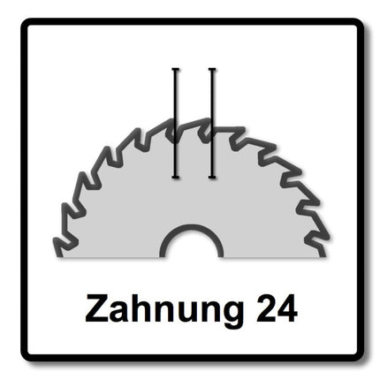 Festool Panther circular saw blade set 3x PW24 254 x 2.4 x 30 mm ( 3x 575974 ) for TKS 80 table saw