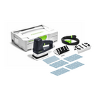 Ponceuse linéaire Festool LS 130 EQ-Plus DUPLEX 260 watts 133 x 80 mm + 1x sabot profilé à rayon R25 + 400x bandes abrasives + Systainer