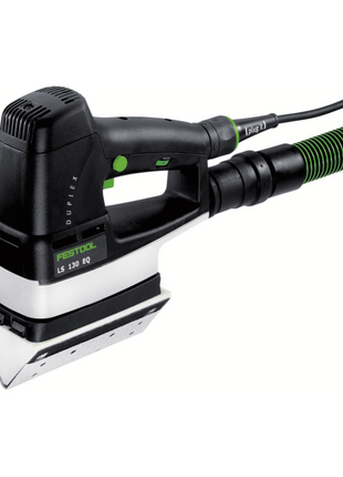 Lijadora lineal Festool LS 130 EQ-Plus DUPLEX 260 W 133 x 80 mm + 1x zapata de perfil radial R10 + 400x tiras de lijado + Systainer