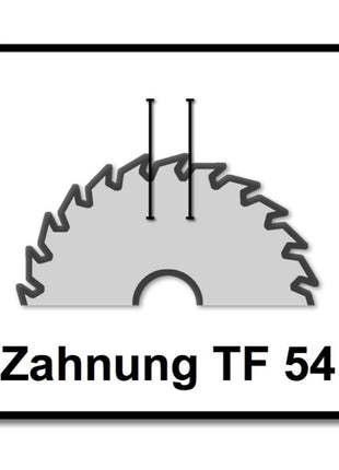 Festool Spezial Kreissägeblatt Set 2x HW 190 x 2,6 FF Fast Fix TF54 190 mm ( 2x 492052 ) 54 Zähne - Toolbrothers