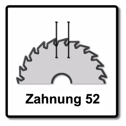 Festool Feinzahn Kreissägeblatt Set 2x 210 x 30 x 2,4 mm W52 210 mm ( 2x 493199 ) 52 Zähne - Toolbrothers