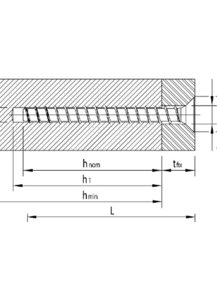 HECO MULTI MONTI plus F Schraubanker 6,0 x 120 mm 50 Stück ( 48505 ) Betonschraube, Senkkopf, T-Drive, verzinkt blau, A2K - Toolbrothers