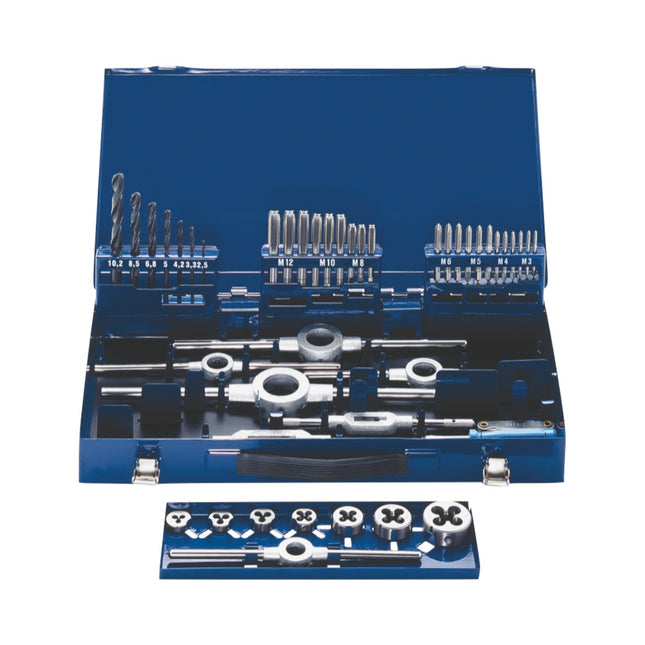 Exact STM 15S Gewindeschneid Sortiment 42 tlg. M3 - M12 ( 10731 ) HSS metrisch - Toolbrothers