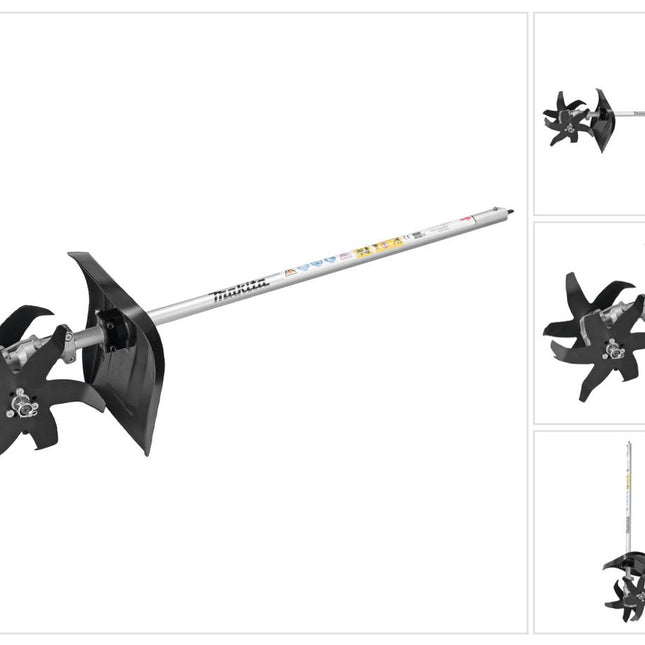 Makita KR400MP Cultivator attachment cultivating width 16 cm ( 195707-2 ) for DUX 60 / EX2650LHM