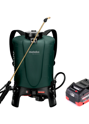 Metabo RSG 18 LTX 15 Akku Rückensprühgerät 18 V 15 L 3,0 Bar + 1x Akku 5,5 Ah - ohne Ladegerät