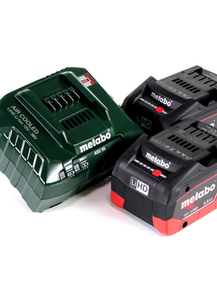 Pulvérisateur à dos à batterie Metabo RSG 18 LTX 15 18 V 15 L 3,0 bar + 2x batteries 5,5 Ah + chargeur