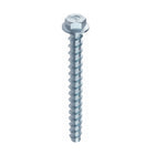 HECO MULTI MONTI plus SS Screw Anchor 10.0 x 60mm Concrete screw, hexagonal head, galvanised blue, A2K 50 pcs (2x 48439)
