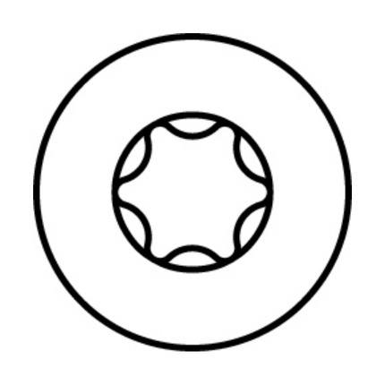 HECO MULTI MONTI plus F Schraubanker 6,0 x 40 mm 200 Stück ( 2x 49860 ) Betonschraube, Senkkopf, T-Drive, verzinkt blau, A2K