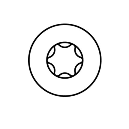 HECO MULTI MONTI plus MS Schraubanker 7,5 x 40 mm 400 Stück ( 4x 49854 ) Betonschraube flacher Rundkopf T-Drive verzinkt blau A2K