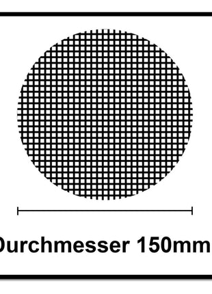 Mirka BASECUT Disques abrasifs auto-agrippants 150 mm, 15 trous, 50 pcs. ( 2261105040 )