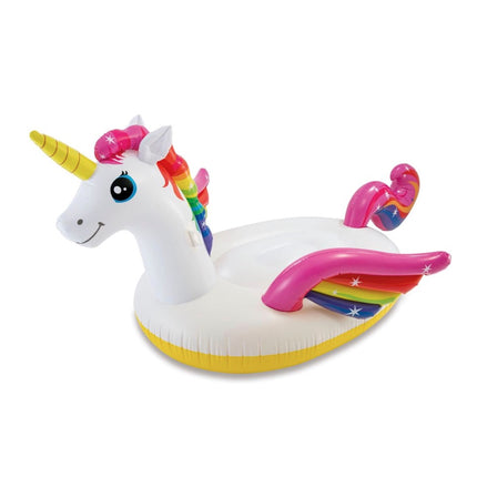 Intex Mega Einhorn Wasserspielzeug Badeinsel  ( 57281EU ) Vinyl aufblasbar