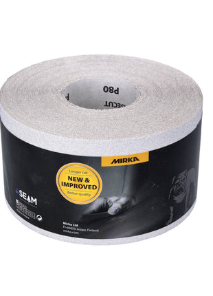 Mirka BASECUT Schleifpapier 115 mm x 50 m P80 Schleifrolle ( 2251100180N ) Universal Schleifpapier - Toolbrothers