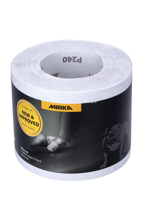 Mirka BASECUT Schleifpapier 115 mm x 50 m P240 Schleifrolle ( 2251100125N ) Universal Schleifpapier