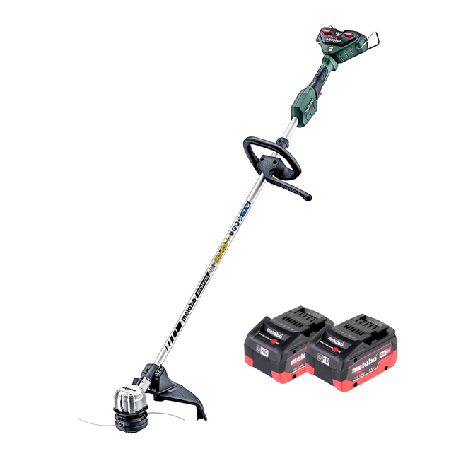 Metabo FSD 36-18 LTX BL 40 Cordless brush cutter 36 V ( 2x 18 V ) round handle brushless + 2x battery 5.5 Ah - without charger