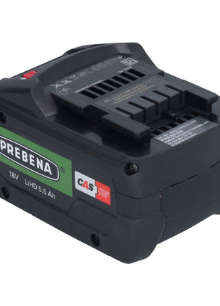 Batería Prebena AKKU18-5.5-LIHD 18 V 5,5 Ah / 5500 mAh LiHD Li-Ion CAS con indicador de nivel de carga