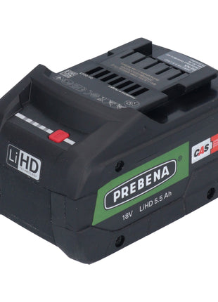 Batería Prebena AKKU18-5.5-LIHD 18 V 5,5 Ah / 5500 mAh LiHD Li-Ion CAS con indicador de nivel de carga