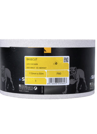 Mirka BASECUT Schleifpapier 115 mm x 50 m P80 2x Schleifrolle ( 2x 2251100180N ) Universal Schleifpapier - Toolbrothers