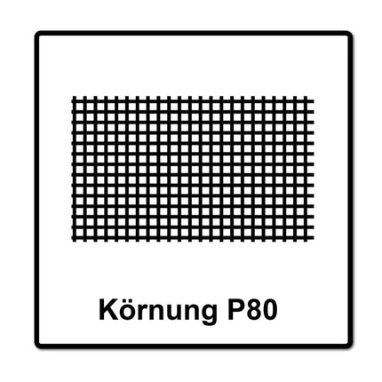 Papel de lija Mirka BASECUT 115 mm x 50 m P80 4x rollo de lija (4x 2251100180N) papel de lija universal