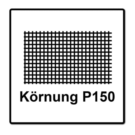 Papel de lija Mirka BASECUT 115 mm x 50 m P150 4x rollo de lija (4x 2251100115N) papel de lija universal