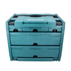 Makita MAKSTOR 4.5 Maleta de herramientas 5 cajones (P-84349) 395 x 295 x 320 mm