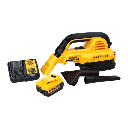 DeWalt DCV 517 M1 cordless handheld hoover 18 V 1.9 L + 1x rechargeable battery 4.0 Ah + charger
