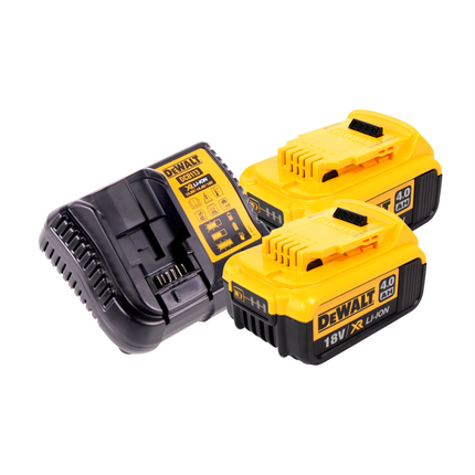 Aspiradora de mano con batería DeWalt DCV 517 M2 18 V 1,9 L + 2 baterías de 4,0 Ah + cargador