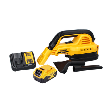 Aspiradora de mano con batería DeWalt DCV 517 P1 18 V 1,9 L + 1 batería de 5,0 Ah + cargador