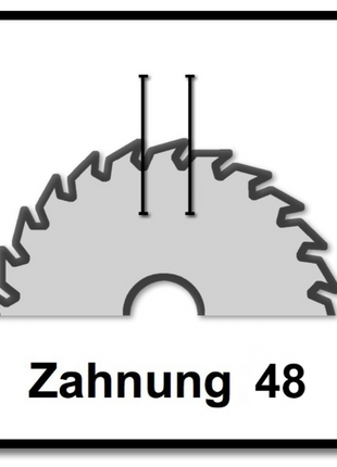 Makita MCCS15048E SPECIALIZED EFFICUT Sägeblatt 150 x 20 x 1,1 mm 4 Stk. ( 4x B-69331 ) 48 Zähne für Metall