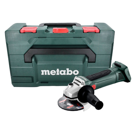 Metabo W 18 LTX 125 18 V Meuleuse d'angle sans fil 125 mm ( 600165840 ) + Coffret metaBOX - sans batterie, sans chargeur