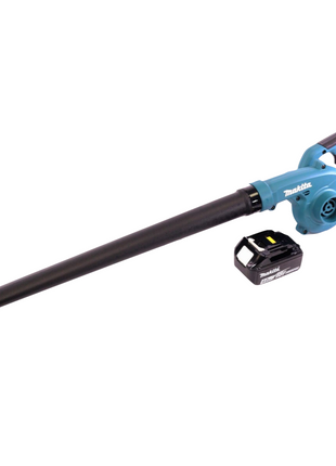 Souffleur à feuilles Makita DUB 186 M1 sur batterie 18 V + 1x batterie 4,0 Ah - sans chargeur