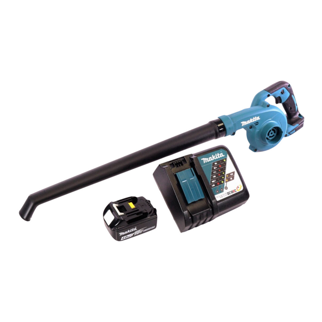 Makita DUB 186 RM1 Soplador sin cable Soplador de hojas 18 V + 1x batería 4.0 Ah + cargador