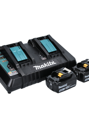 Caja de refrigeración y calefacción por batería Makita DCW 180 PT 36 V (2x 18 V) 20 L + 2x batería 5,0 Ah + cargador doble