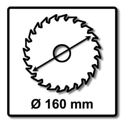 Festool Kreissägeblatt Wood Fine Cut HW 160 x 1,8 x 20 mm WD42 ( 205553 ) für Tauchsägen TS 55 F, TSC 55 K & Handkreissägen HK 55, HKC 55 - Toolbrothers