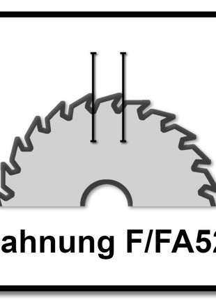 Festool Kreissägeblatt Laminate/HPL HW 160 x 1,8 x 20 TF52 ( 205554 ) für Tauchsägen TS 55 F, TSC 55 K & Handkreissägen HK 55, HKC 55 - Toolbrothers