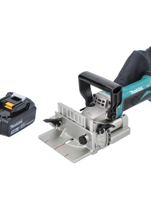 Makita DPJ 180 F1 Akku Nutfräse 18 V 100 mm + 1x Akku 3,0 Ah - ohne Ladegerät - Toolbrothers