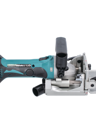 Makita DPJ 180 RF Akku Nutfräse 18 V 100 mm + 2x Akku 3,0 Ah + Ladegerät - Toolbrothers