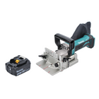 Makita DPJ 180 M1 Akku Nutfräse 18 V 100 mm + 1x Akku 4,0 Ah - ohne Ladegerät - Toolbrothers