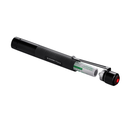 Ledlenser P2R Core LED Torcia elettrica 120 lm, IPX4, nera ( 502176 ) + 1x Batteria + 1x Cavo USB